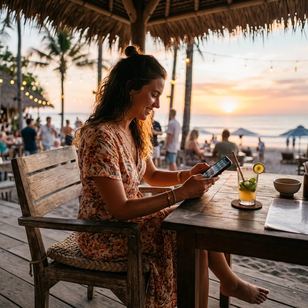 Digital dating apps and messaging platform risks for foreign travelers in Bali